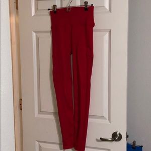 Fabletics High Waisted Sculpknit Mesh Leggings